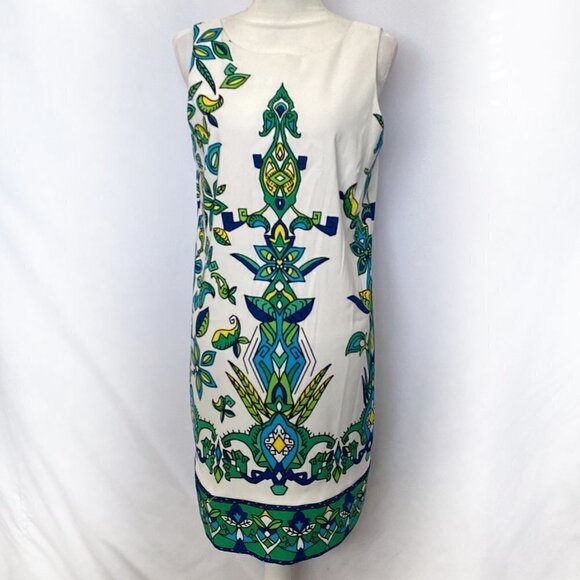Kim Rogers Floral Design Dress Size 14 - Picture 1 of 12